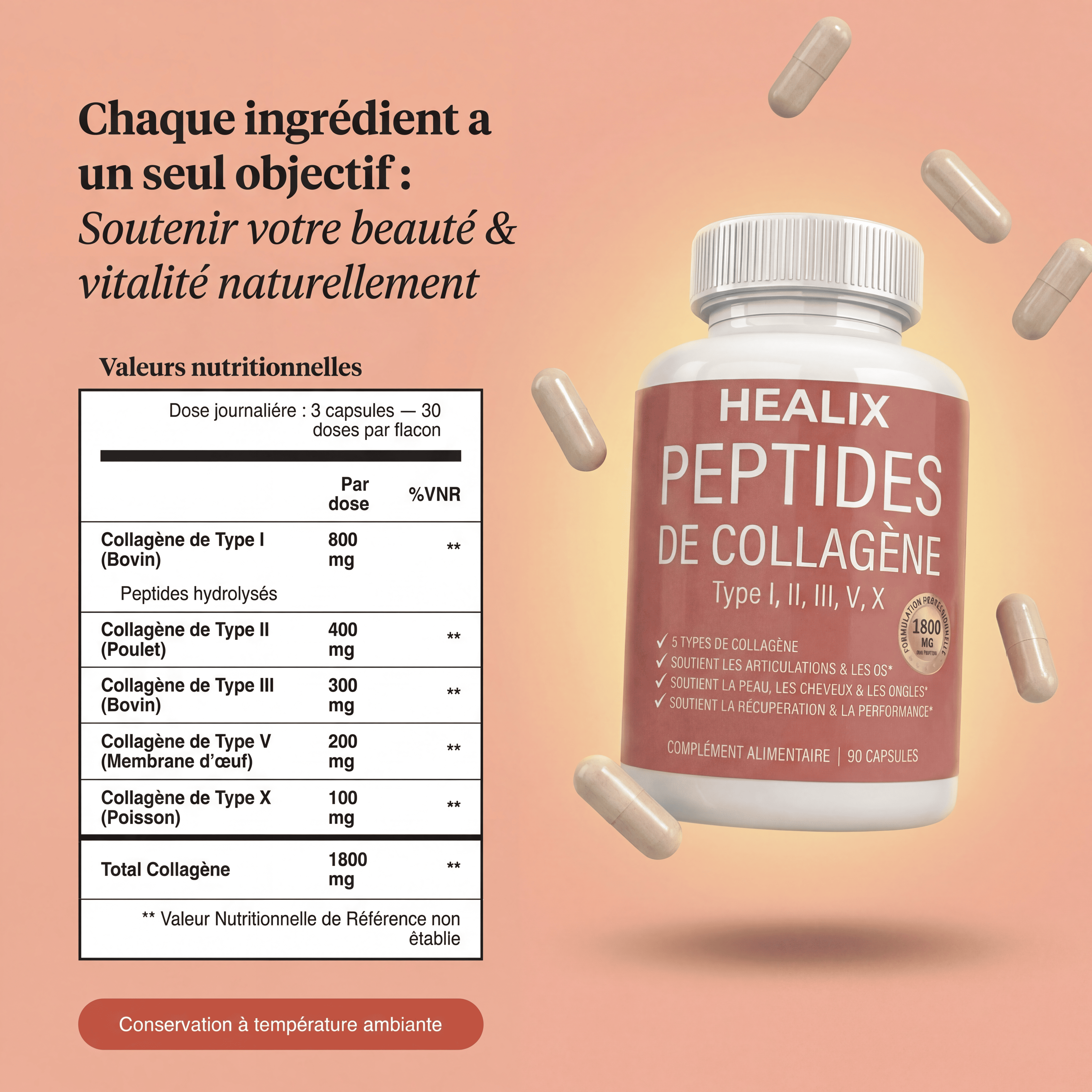 Peptides de collagène by HEALIX