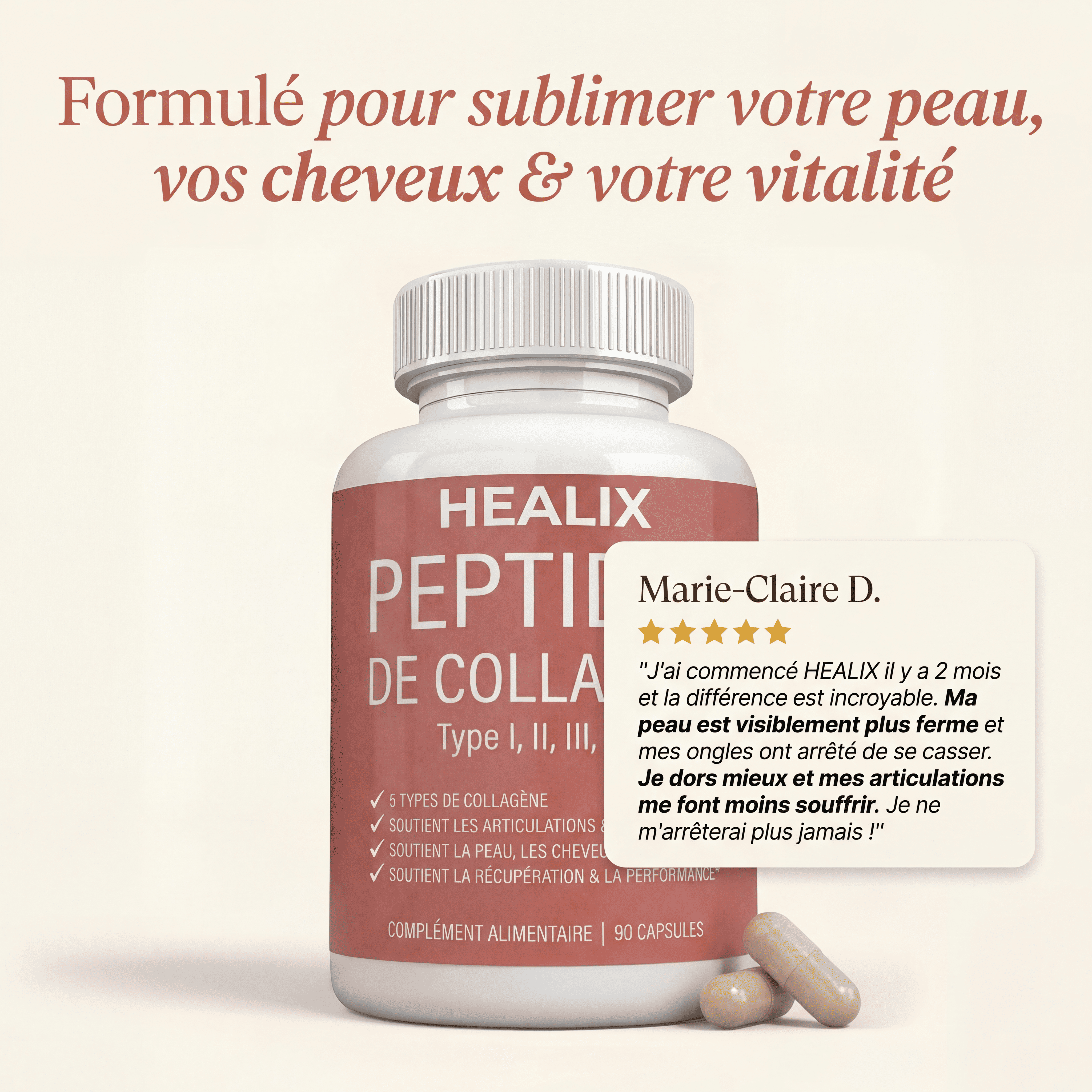 Peptides de collagène by HEALIX